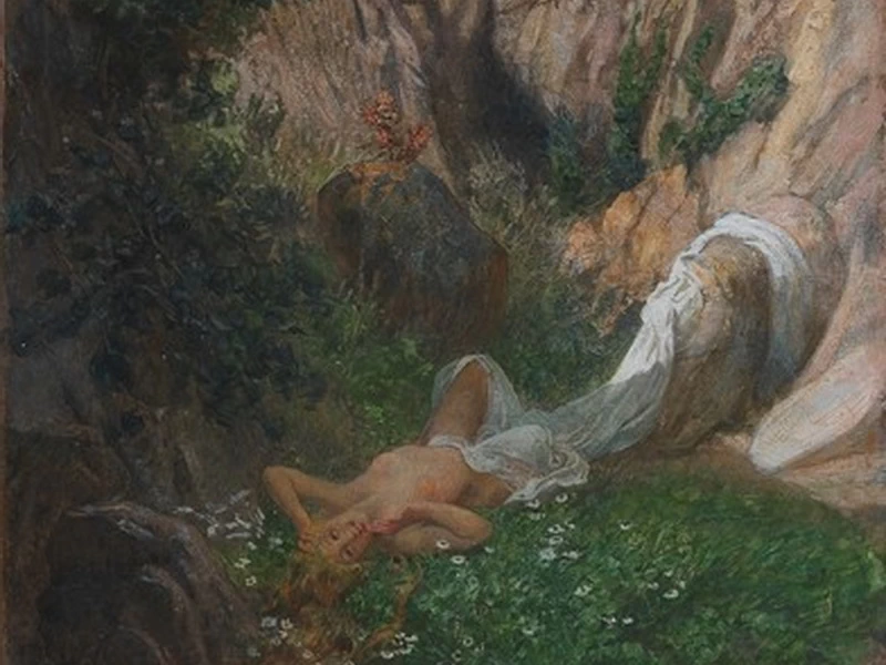 1855-Giuseppe Cellini - Ninfa
